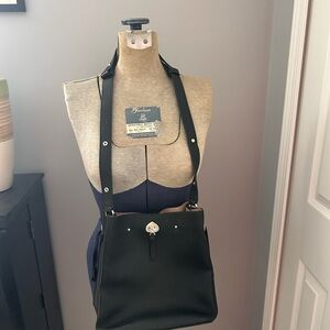 Kate Spade Black Leather Shoulder Bag